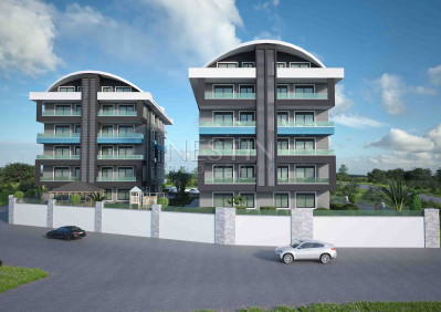 Квартиры разной планировки в новом жилом комплексе района Оба фото 2