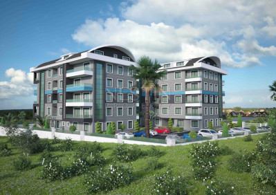 Квартиры разной планировки в новом жилом комплексе района Оба фото 4