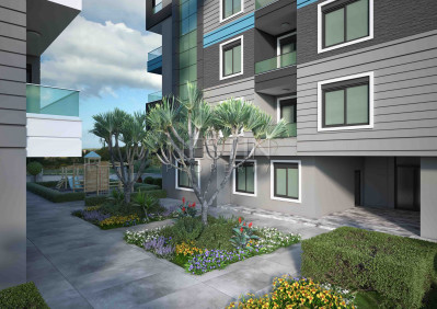 Квартиры разной планировки в новом жилом комплексе района Оба фото 9