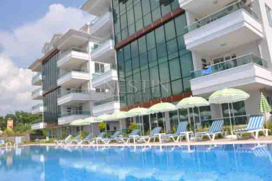 Квартира 2+1 в районе Кестель с видом на горы фото 6