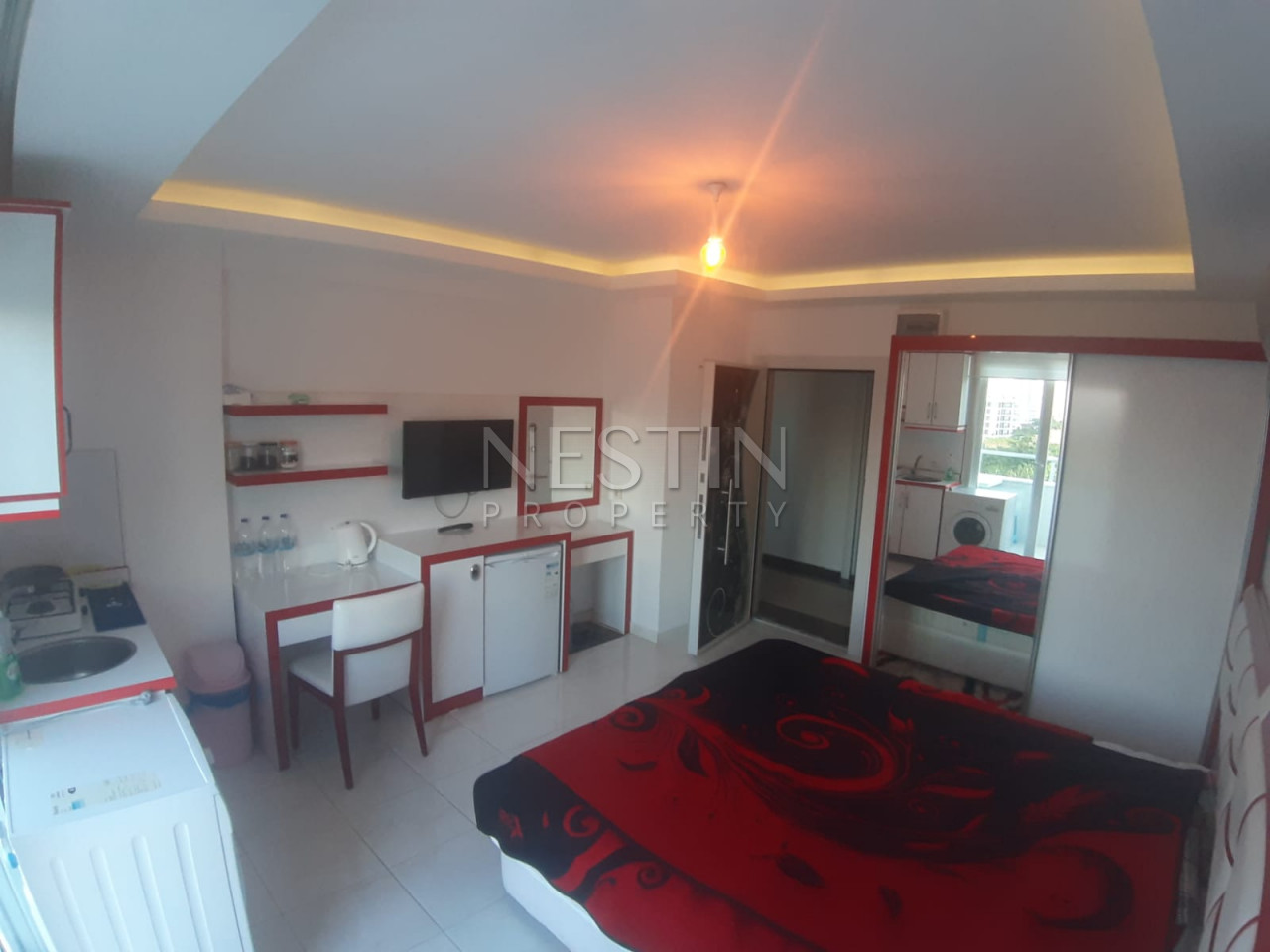 Квартира студия 1+0 в восточной части Махмутлара в 200 м от моря фото 10