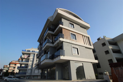 Квартира 1+1 в доме городского типа в районе Оба с видом на горы фото 2