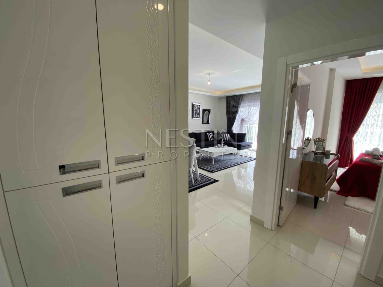 Большая светлая квартира 1+1 в районе Махмутлар в 600 м от моря фото 15