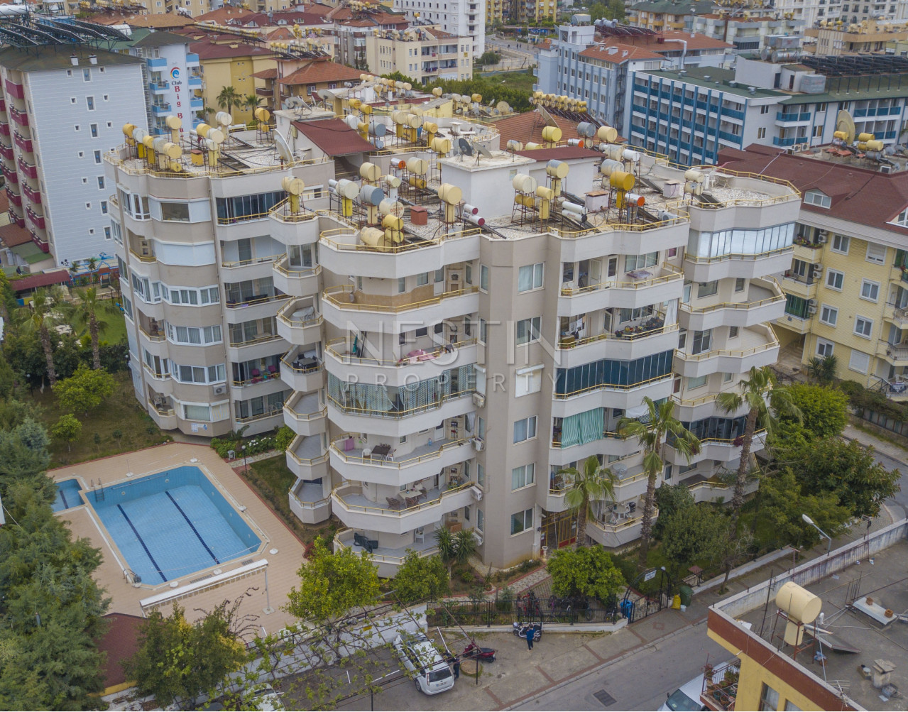 Квартира 2+1 в центре города Аланья в 400 м от Средиземного моря фото 1