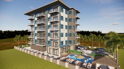 Жилой комплекса в районе Авсаллар на этапе строительства фото 1