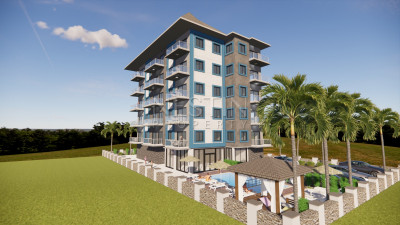 Жилой комплекса в районе Авсаллар на этапе строительства фото 3