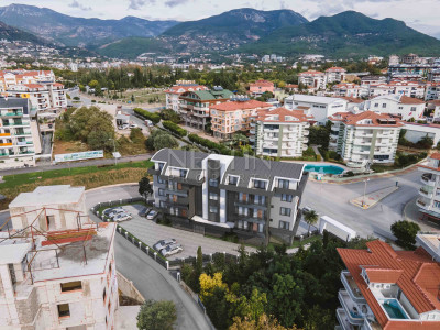 Новый жилой комплекс в формате бутик на стадии строительства в районе Оба фото 6