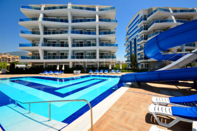 Квартира 1+1 с видом на горы, в комплексе с инфраструктурой, в районе Оба фото 6