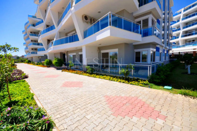 Квартира 1+1 с видом на горы, в комплексе с инфраструктурой, в районе Оба фото 8