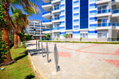 Квартира 1+1 с видом на горы, в комплексе с инфраструктурой, в районе Оба фото 10