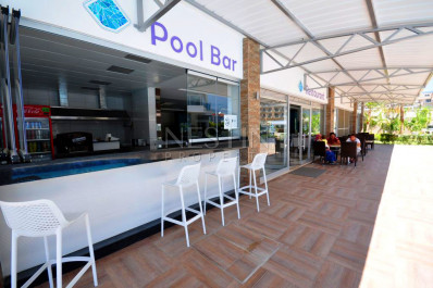 Квартира 1+1 с видом на горы, в комплексе с инфраструктурой, в районе Оба фото 14