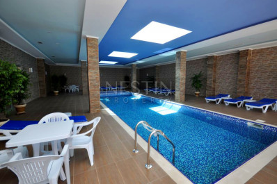 Квартира 1+1 с видом на горы, в комплексе с инфраструктурой, в районе Оба фото 24