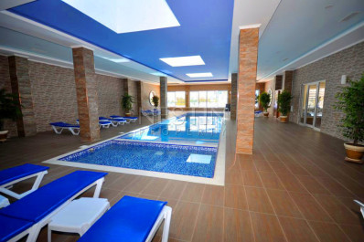 Квартира 1+1 с видом на горы, в комплексе с инфраструктурой, в районе Оба фото 25