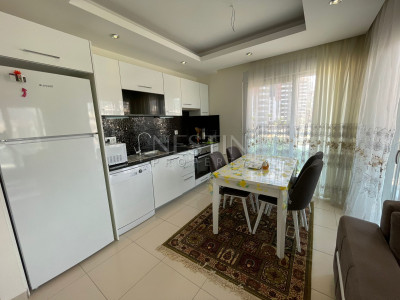 Квартира 1+1 с видом на горы, в комплексе с инфраструктурой, в районе Оба фото 29