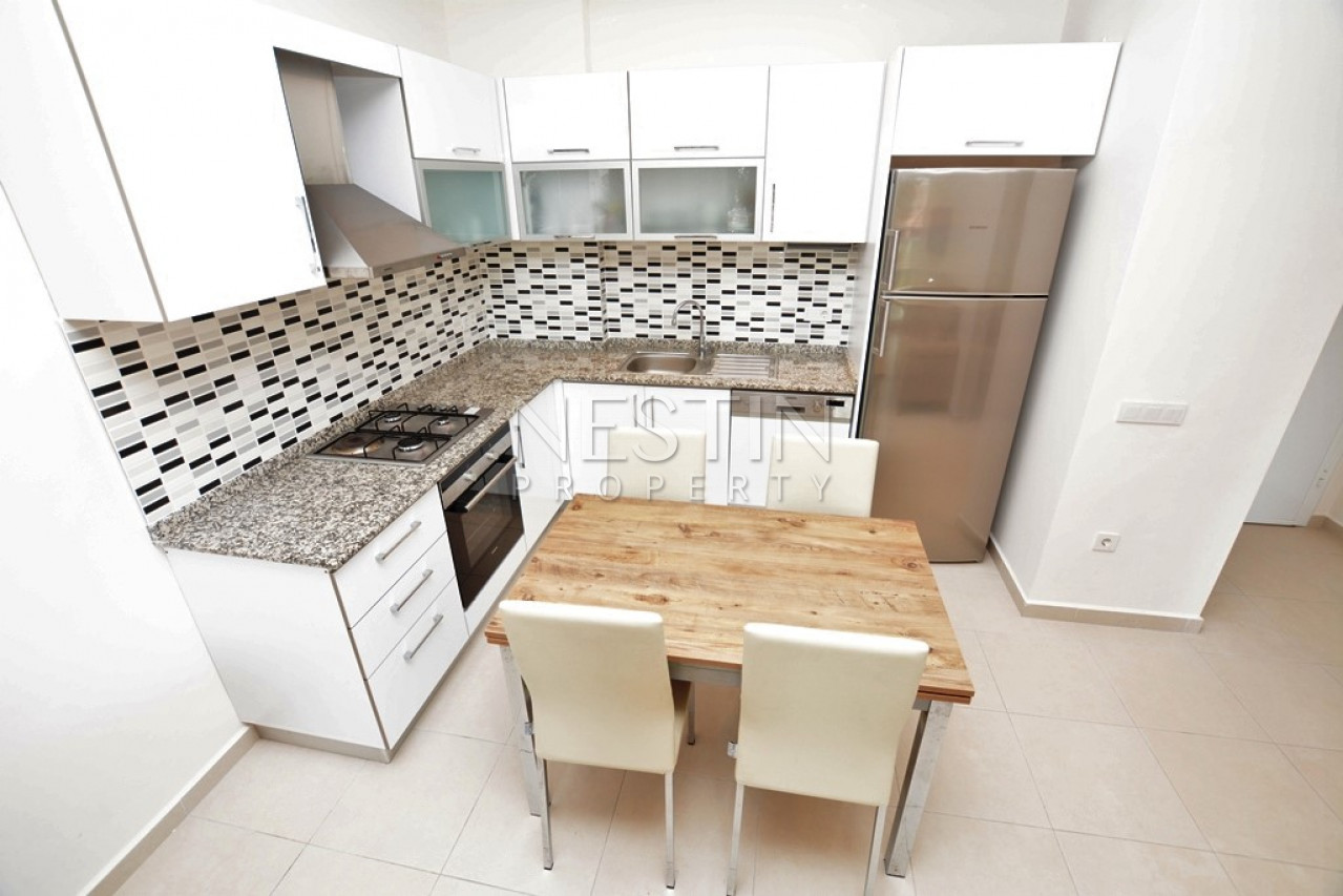 Меблированная квартира 1+1 в элитном жилом комплексе в Авсалларе фото 11