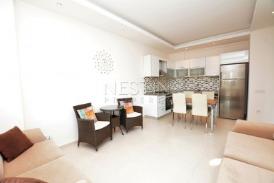 Меблированная квартира 1+1 в элитном жилом комплексе в Авсалларе фото 23