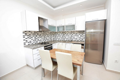 Меблированная квартира 1+1 в элитном жилом комплексе в Авсалларе фото 24