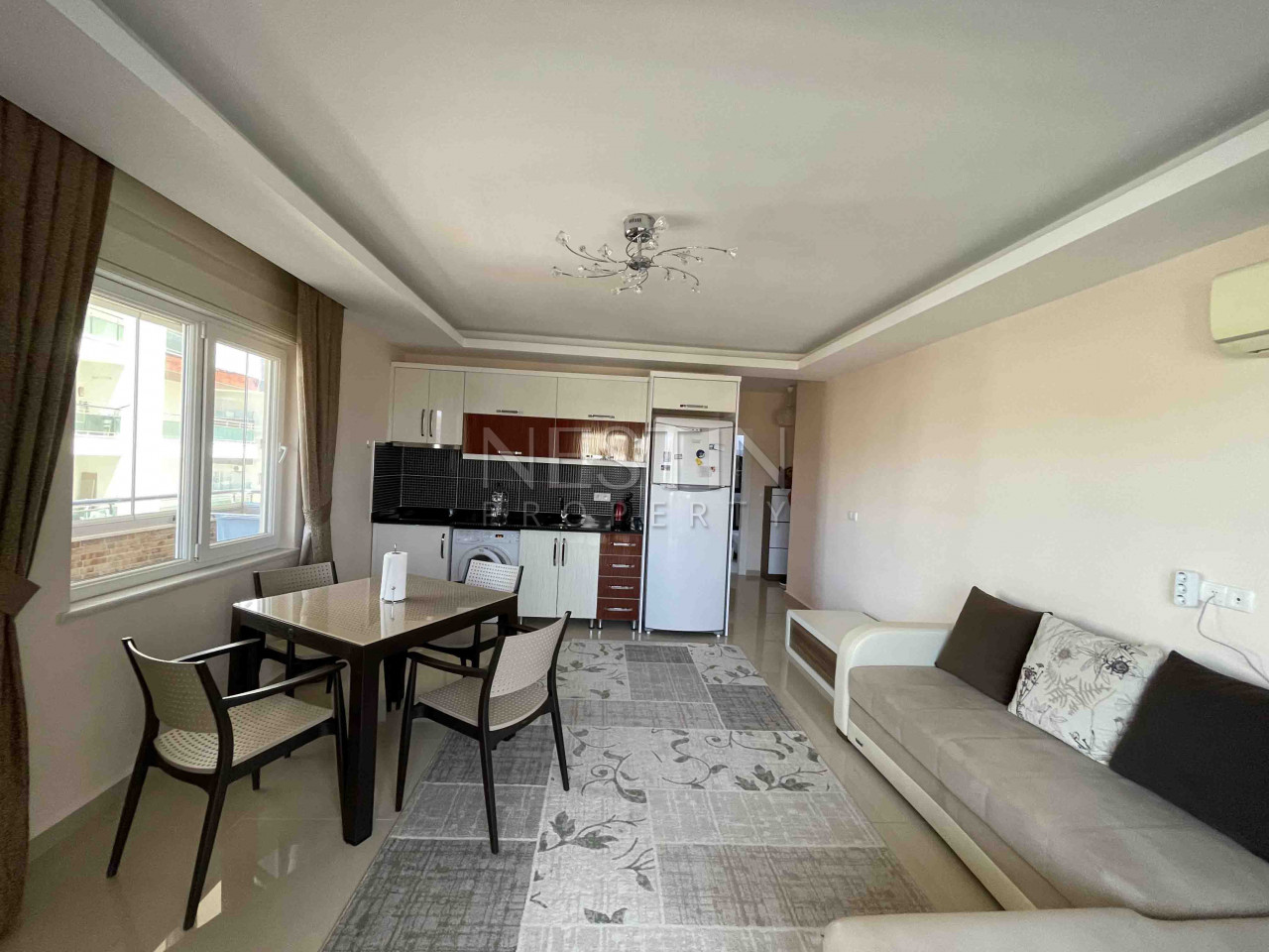 Квартира 1+1 в районе Махмутлар в 400 м от Средиземного моря фото 11