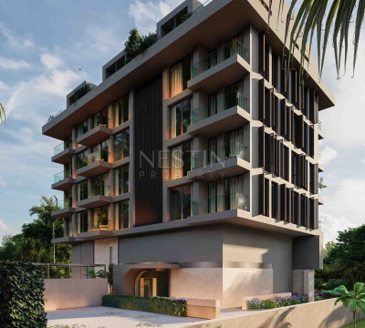 Проект нового жилого бутик-комплекса в районе Каргыджак, в 350 м от моря фото 1