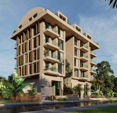 Проект нового жилого бутик-комплекса в районе Каргыджак, в 350 м от моря фото 2