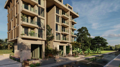 Проект нового жилого бутик-комплекса в районе Каргыджак, в 350 м от моря фото 3