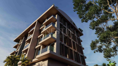 Проект нового жилого бутик-комплекса в районе Каргыджак, в 350 м от моря фото 5