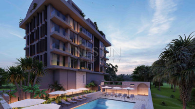 Проект нового жилого бутик-комплекса в районе Каргыджак, в 350 м от моря фото 14