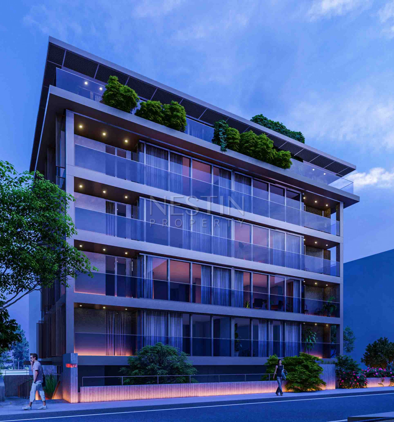 Проект жилого комлпекса на стадии строительства в центре города Аланья фото 5