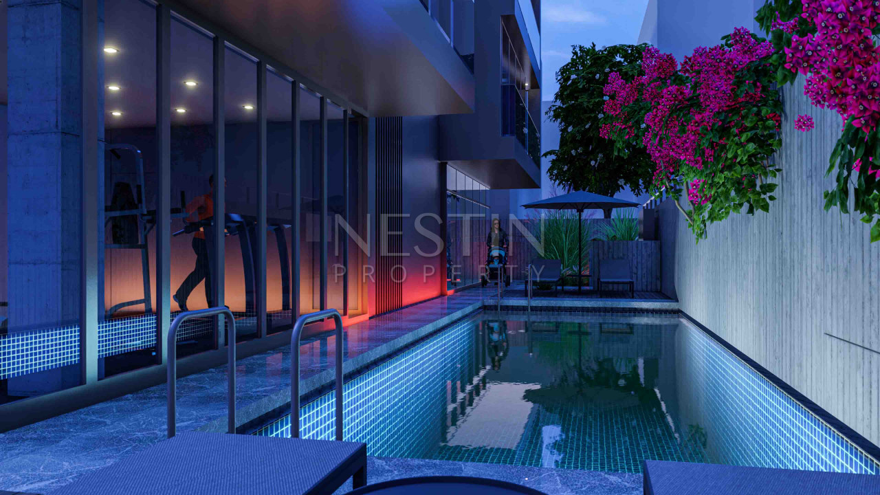 Проект жилого комлпекса на стадии строительства в центре города Аланья фото 6