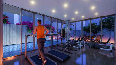 Проект жилого комлпекса на стадии строительства в центре города Аланья фото 9