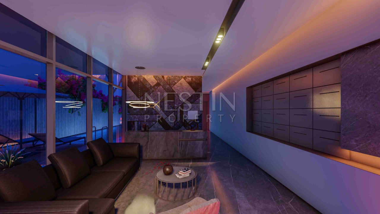 Проект жилого комлпекса на стадии строительства в центре города Аланья фото 11