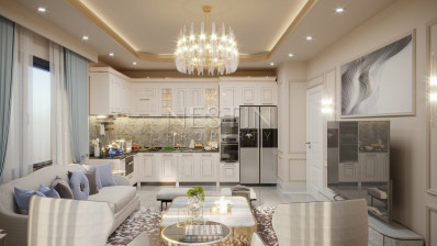 Новый проект жилого комплекса в районе Авсаллар с инфраструктуррой 5* отеля фото 5