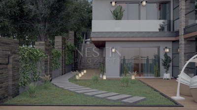 Вилла 5+1 на стадии строительства в районе Джикджилли с шикарным панорамным видом фото 5