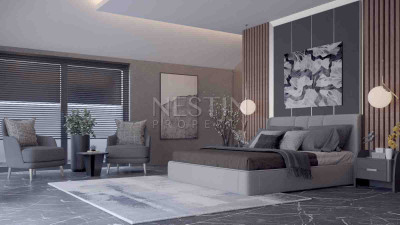 Вилла 5+1 на стадии строительства в районе Джикджилли с шикарным панорамным видом фото 14