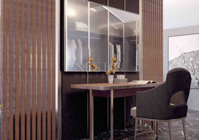 Вилла 5+1 на стадии строительства в районе Джикджилли с шикарным панорамным видом фото 15