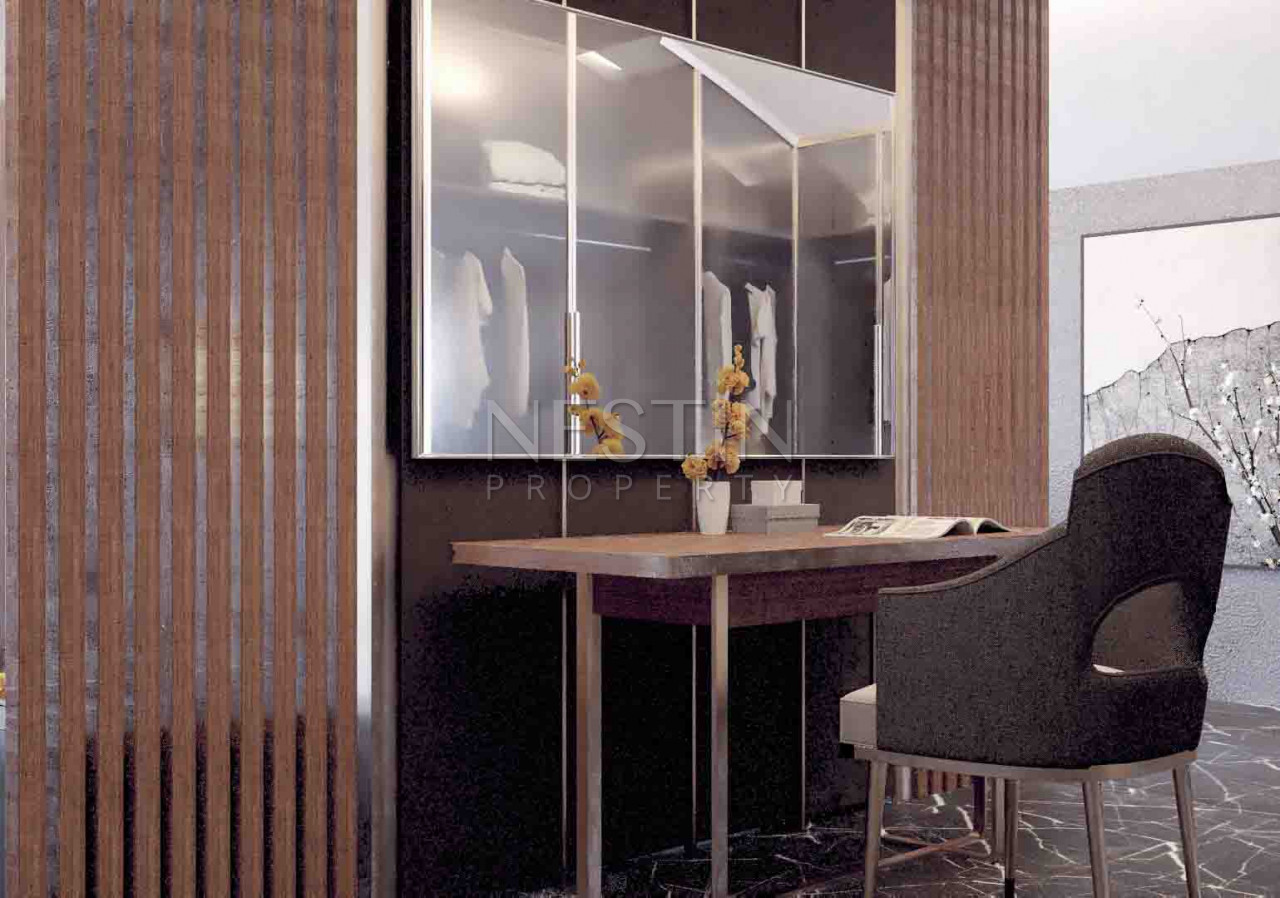 Вилла 5+1 на стадии строительства в районе Джикджилли с шикарным панорамным видом фото 15