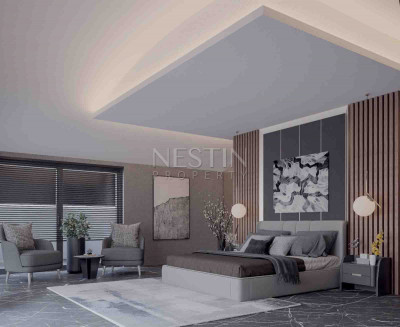 Вилла 5+1 на стадии строительства в районе Джикджилли с шикарным панорамным видом фото 17