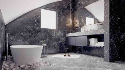 Вилла 5+1 на стадии строительства в районе Джикджилли с шикарным панорамным видом фото 18