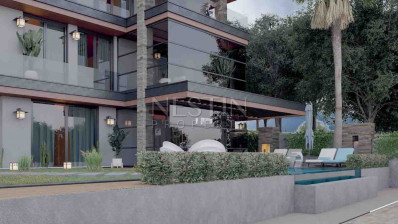 Вилла 5+1 на стадии строительства в районе Джикджилли с шикарным панорамным видом фото 20