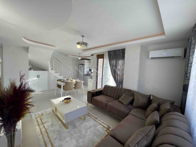 Уютный пентхаус 3+1 в районе Махмутлар с видом на море и горы фото 12