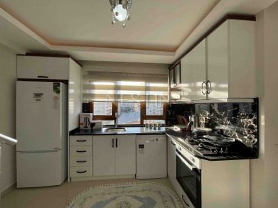 Уютный пентхаус 3+1 в районе Махмутлар с видом на море и горы фото 14