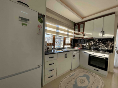 Уютный пентхаус 3+1 в районе Махмутлар с видом на море и горы фото 15