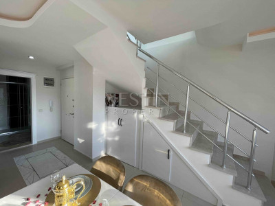 Уютный пентхаус 3+1 в районе Махмутлар с видом на море и горы фото 22