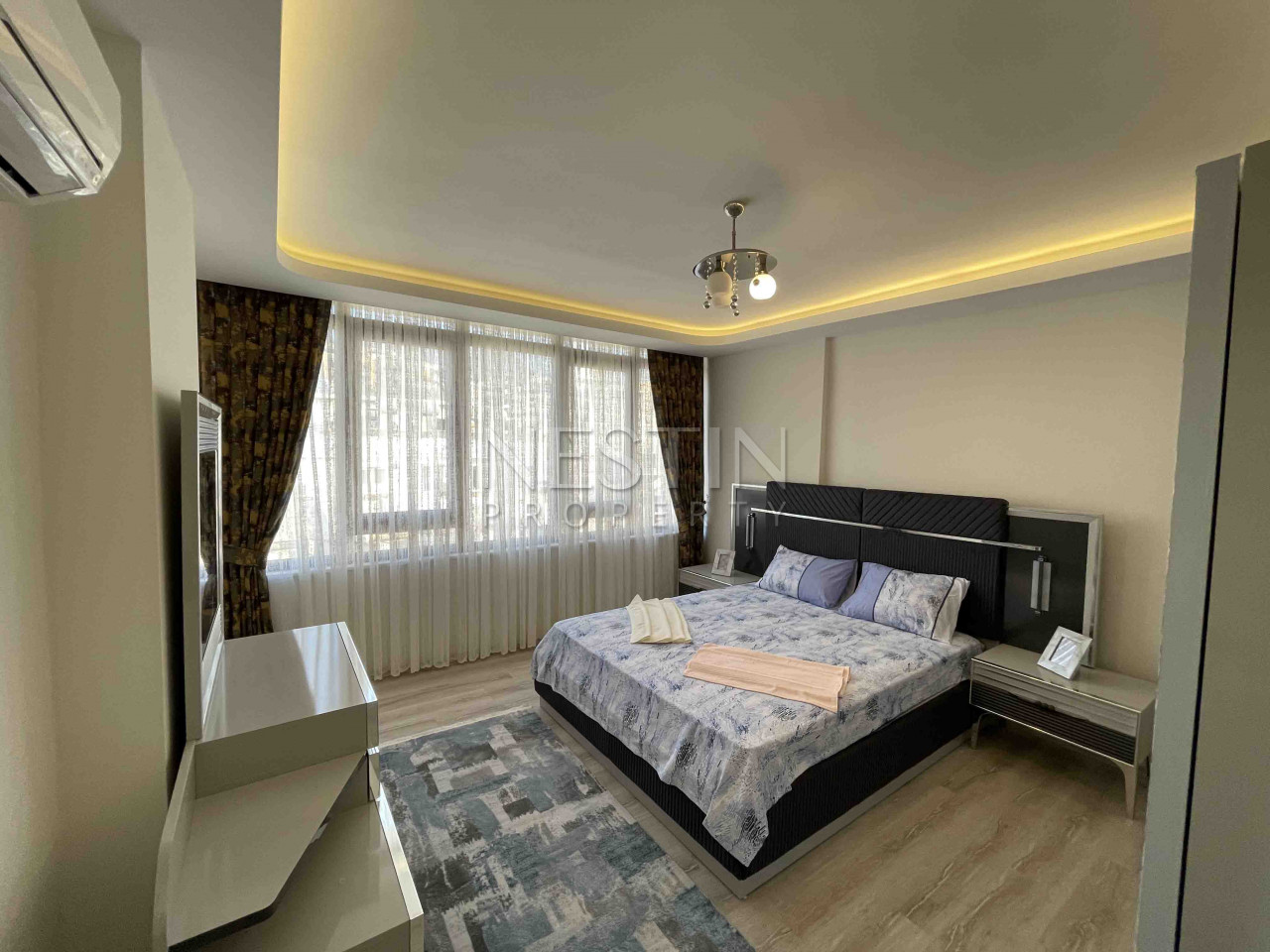 Уютный пентхаус 3+1 в районе Махмутлар с видом на море и горы фото 30