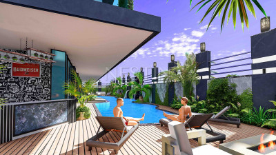 Новый проект жилого комплекса в центре города в 1200 м от пляжа Клеопатры фото 10