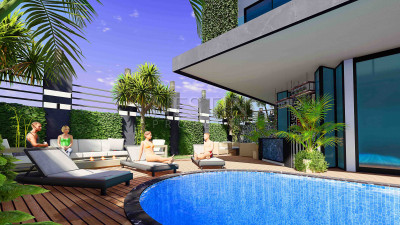 Новый проект жилого комплекса в центре города в 1200 м от пляжа Клеопатры фото 11