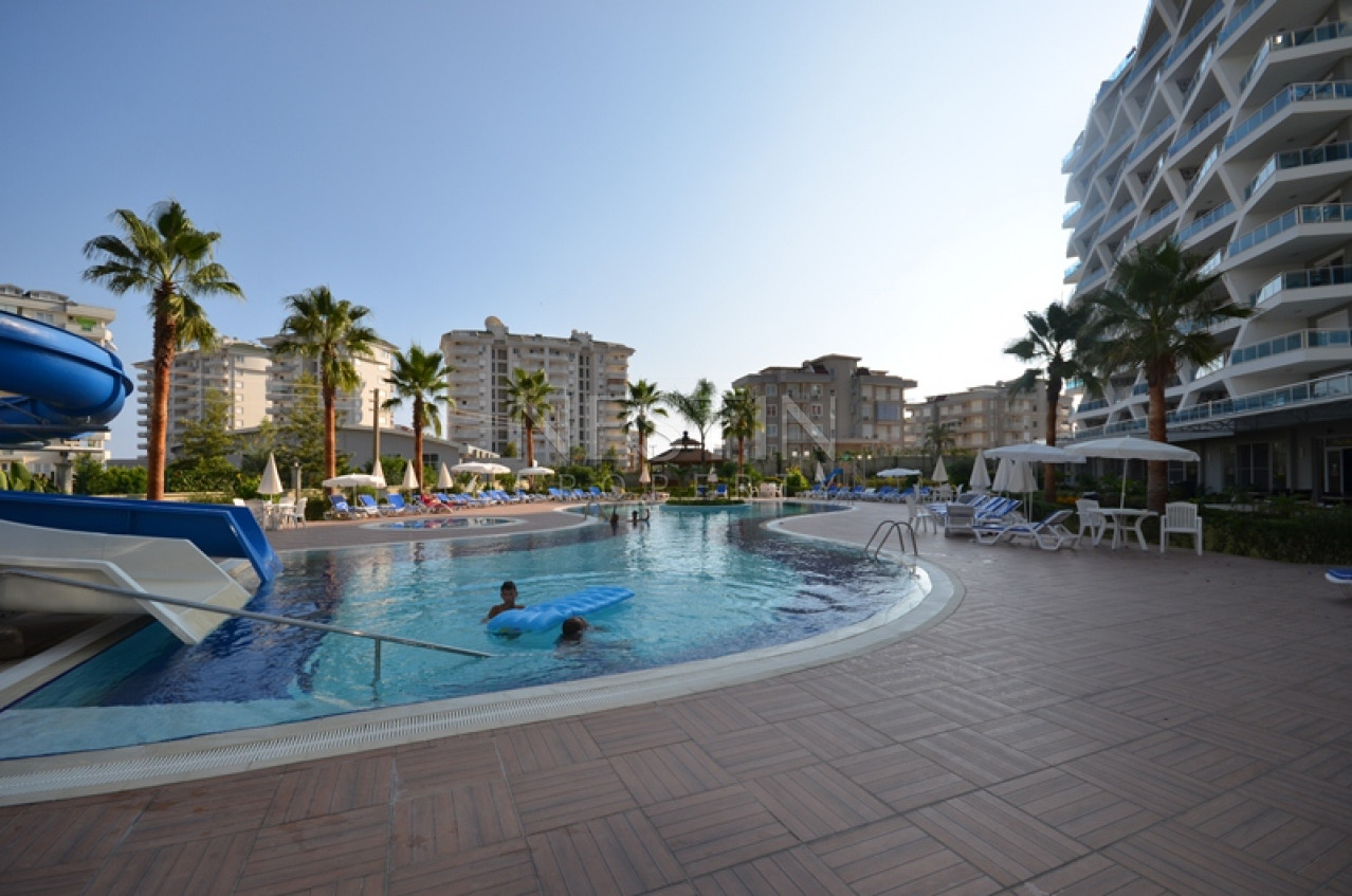 Пентхаус 3+1 в районе Джикджилли с видом на море, горы и крепость Алании фото 2