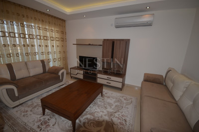 Пентхаус 3+1 в районе Джикджилли с видом на море, горы и крепость Алании фото 26