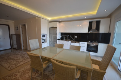 Пентхаус 3+1 в районе Джикджилли с видом на море, горы и крепость Алании фото 28