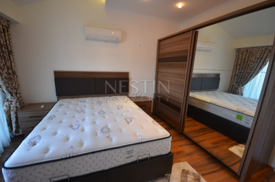 Пентхаус 3+1 в районе Джикджилли с видом на море, горы и крепость Алании фото 41